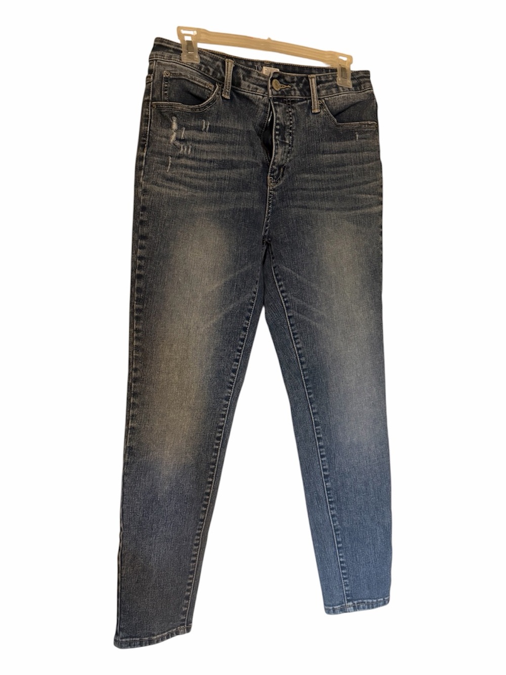 Women's High-Rise skinny Jeans (Blue)
